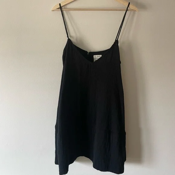 knee length dresses for ladies 90's gauzy multi color abstract sheer mini  Vida Antigua Collective